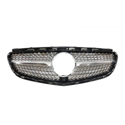 FRONT GRILL Mercedes W212 2014 Look Diamond Camera