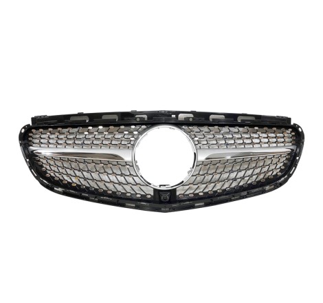 FRONT GRILL Mercedes W212 2014 Look Diamond Camera