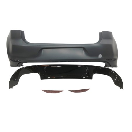 Pare-Choc Arrière Volkswagen Golf 7 3/5P Look R ABS