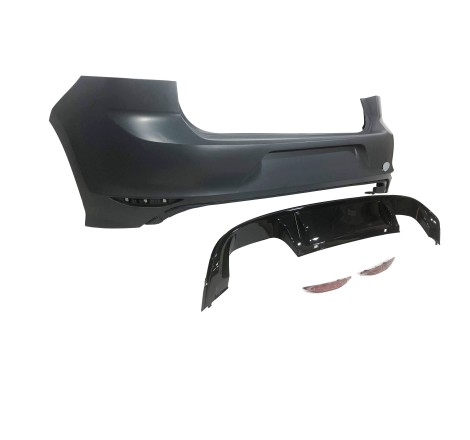 Pare-Choc Arrière Volkswagen Golf 7 3/5P Look R ABS