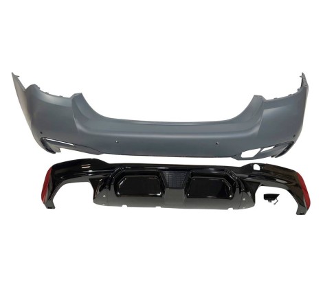 Rear Bumper BMW F10 Look G30 LCI