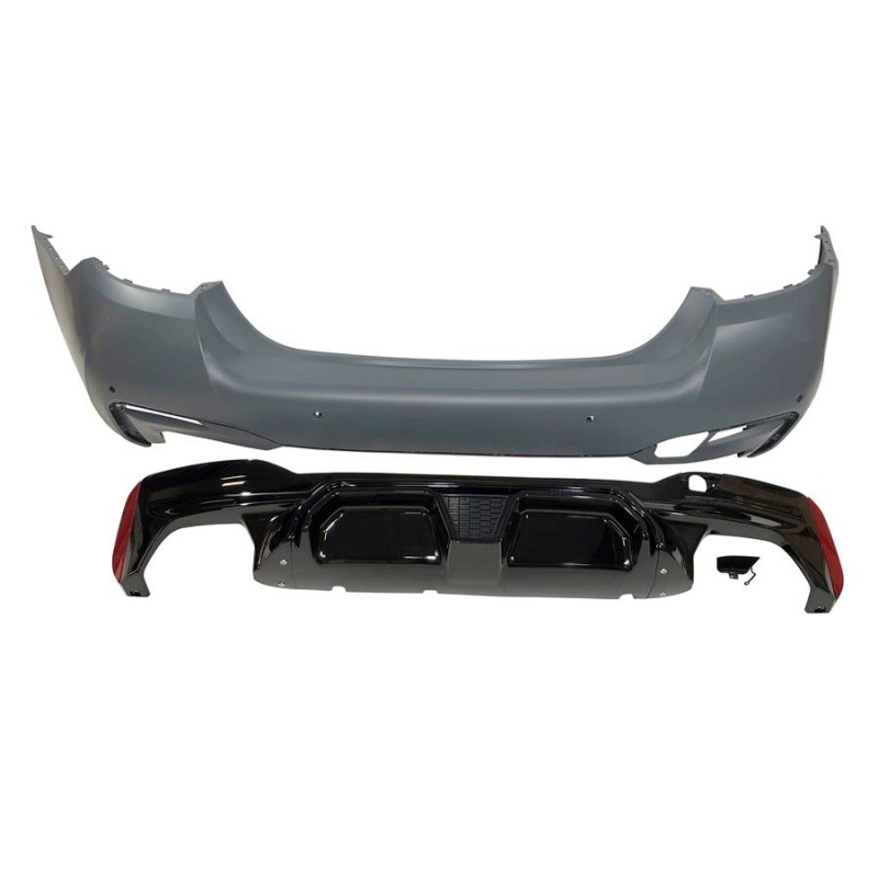 Rear Bumper BMW F10 Look G30 LCI