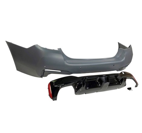Rear Bumper BMW F10 Look G30 LCI