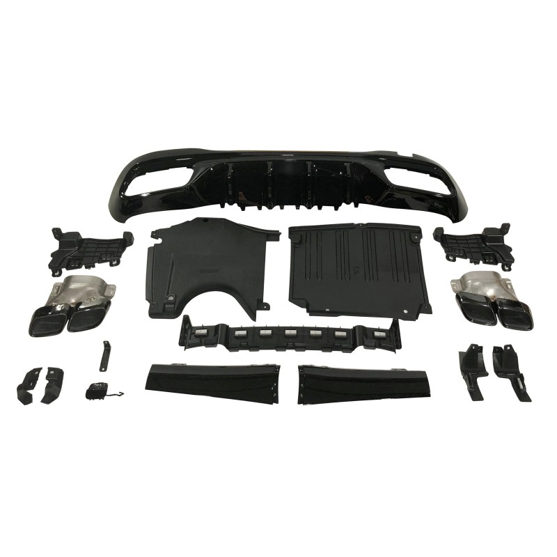 Rear Diffuser Mercedes W206 Sedan / SW Look C63