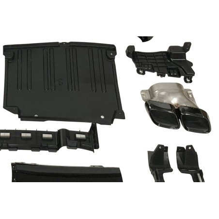 Rear Diffuser Mercedes W206 Sedan / SW Look C63