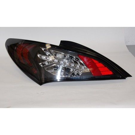 Set Of Rear Tail Lights Hyundai Genesis Led Black