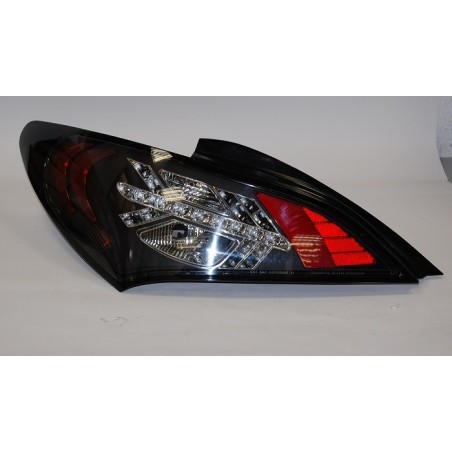 Set Of Rear Tail Lights Hyundai Genesis Led Black