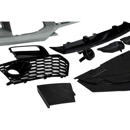 FRONT STOßSTANGE FÜR AUDI A6 C7 2015-2018 LOOK RS6 Carbon