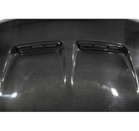 FRONTHAUBE KOFFERRAUM DECKEL ECHT CARBON Range Rover Sport 2014-2022 Look SVR