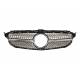 Front Grill Mercedes W205 2014-2018 Look Diamond Chromed
