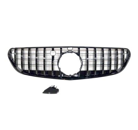 Front Grill Mercedes C217 S COUPE 2018-2020 Look GT Full Black