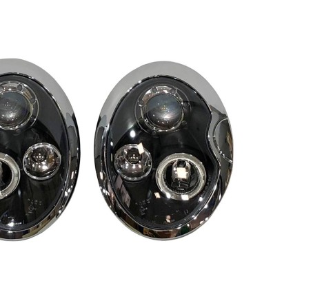 Phare Avant Yeux D'Ange Mini R50 / R52 / R53 '01/'05 Noir