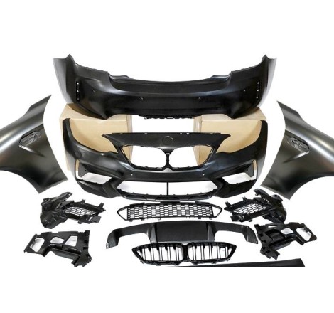 Kit De Carrosserie BMW F22 / F23 2013-2019 Élargi Look M2 Competition