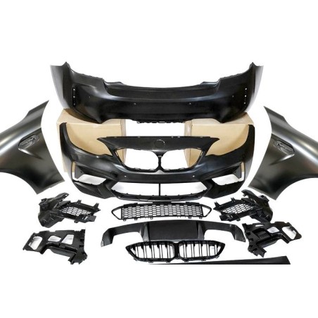 Kit De Carrosserie BMW F22 / F23 2013-2019 Élargi Look M2 Competition
