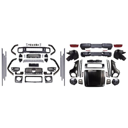 STOßSTANGENSET BODYKIT Mercedes W463 1989-2017 Look G63 2020