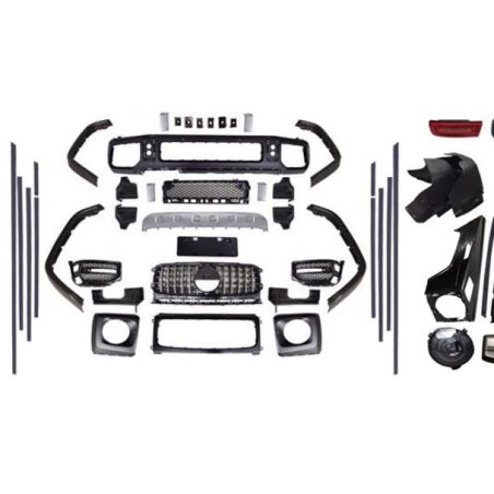 STOßSTANGENSET BODYKIT Mercedes W463 1989-2017 Look G63 2020