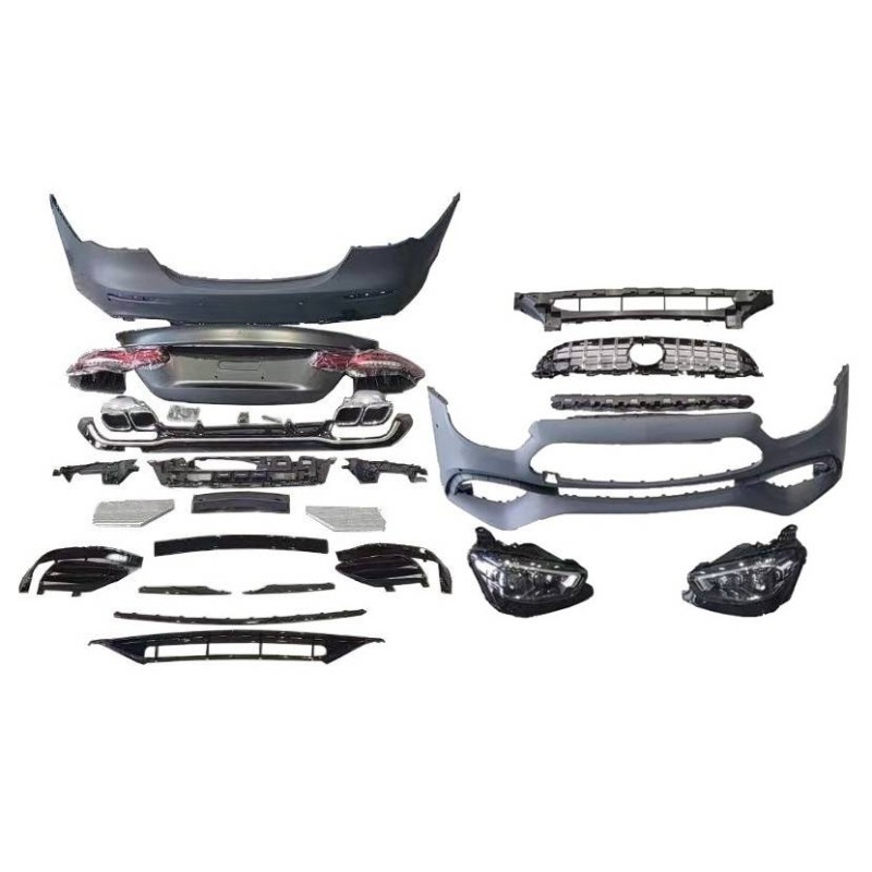 Kit Estetici Mercedes W213 2016-2019 look E63S Aggiornato alla versione 2020