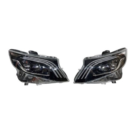Set Of Headlamps and rear tails lights Mercedes Vito 260 2016-2020 Look Mayback