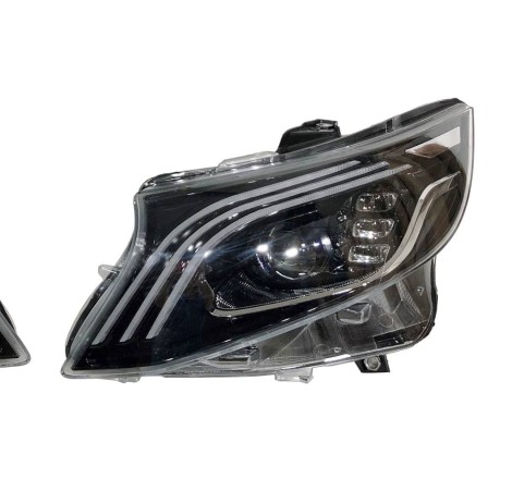 Set Of Headlamps and rear tails lights Mercedes Vito 260 2016-2020 Look Mayback