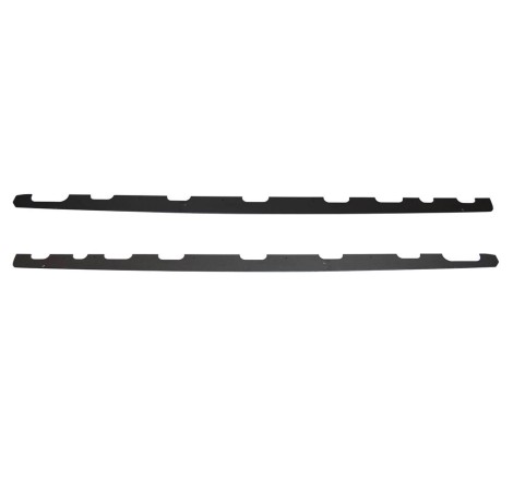 Side Skirts Diffuser Audi A6 C7 S-Line ABS