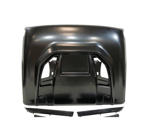 Capot Jeep Wrangler JK Rubicon 2018+ Metal