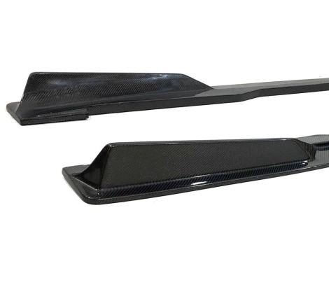 TRITTBRETTER SCHWELLER SEITENBRETTER DIFFUSER Audi TT 2015-2019 Carbon