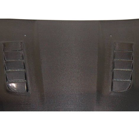 Carbon Fibre Bonnet Ford Fiesta 2013. With Air Intake