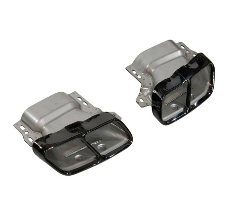 Exhaust Tail Mercedes W176/W117 look A45 Black