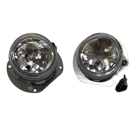 Set Of Fog Lamps For Bumper Mercedes W204 07-10 / W211 07-09 / W209