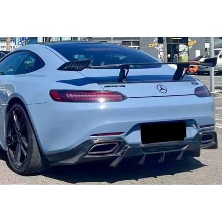 Carbon Fibre Rear Diffuser Mercedes R190 Coupe Look AMG GT