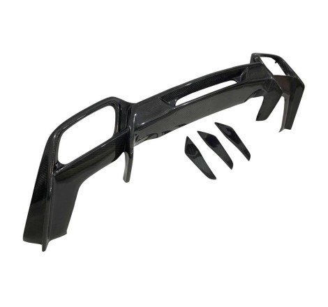 Carbon Fibre Rear Diffuser Mercedes R190 Coupe Look AMG GT