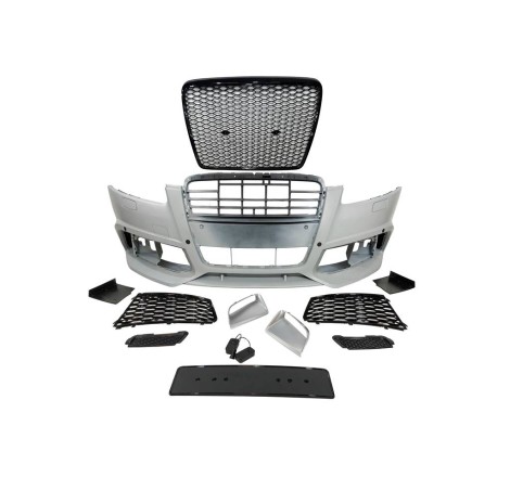 FRONT STOßSTANGE FÜR Audi A6 C6 2009-2012 LOOK RS6