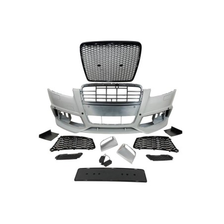 FRONT STOßSTANGE FÜR Audi A6 C6 2009-2012 LOOK RS6