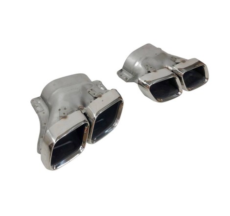 Exhaust Tail Mercedes W205 2019 Chrome