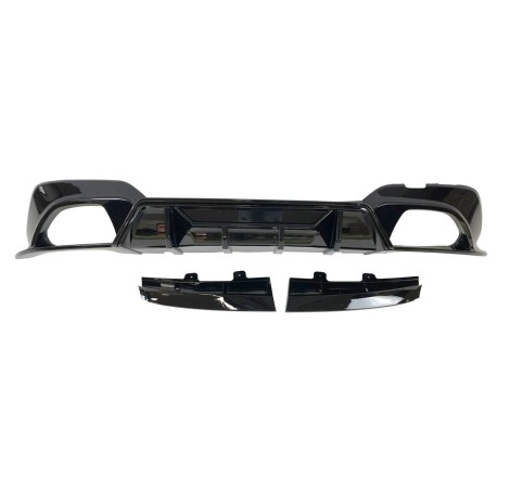 Rear Diffuser BMW G20 / G21 Look M3 Competition Glossy Black