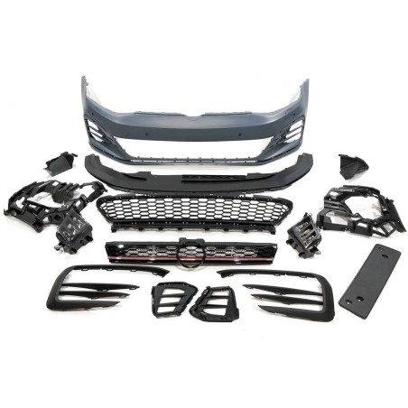 STOßSTANGENSET BODYKIT VOLKSWAGEN Golf 7 2013-2016 Look Golf 7.5