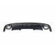 Rear Diffuser Audi A4 B9 2016+ Look RS4 ABS