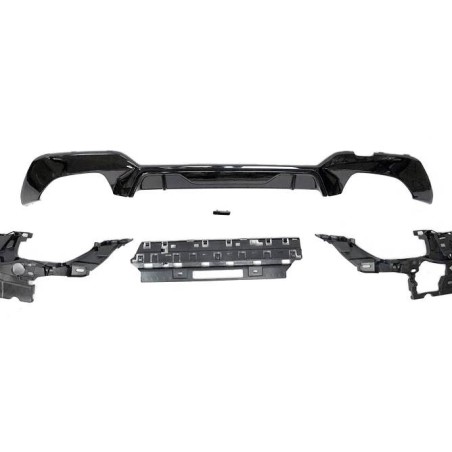 HECKANSATZ HECKSPOILER BMW G20 / G21 340 Look M Performance Glossy Black