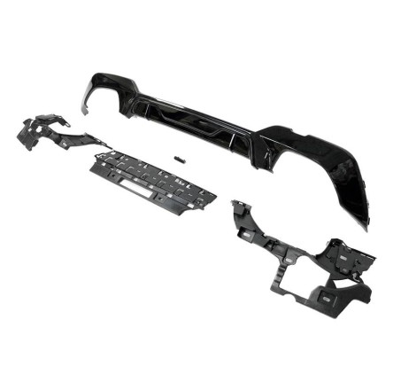 Rear Diffuser BMW G20 / G21 340 Look M Performance Glossy Black