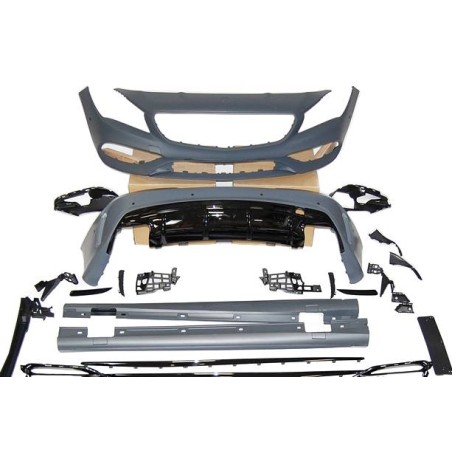 Body Kit Mercedes W117 13-18 4D / SW Facelift Look AMG A45 II Sport grill