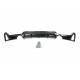 Rear Diffuser BMW F32 / F33 / F36 Look M Performance 2 Exhausts ABS