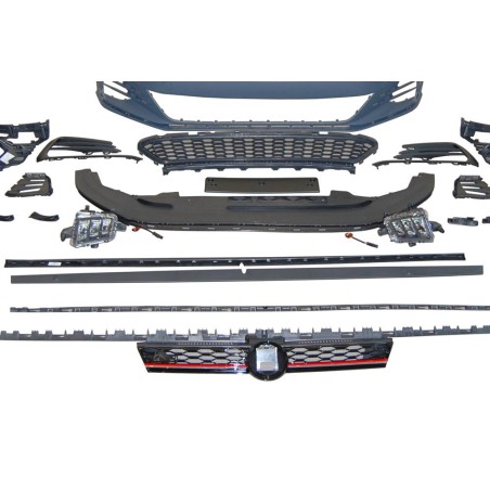 STOßSTANGENSET BODYKIT VOLKSWAGEN GOLF 7.5 3/5D Facelift LOOK GTI