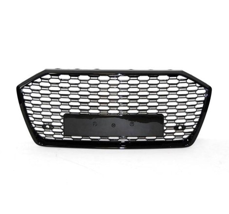 FRONT GRILL AUDI A6 2020 Look RS6 BLACK