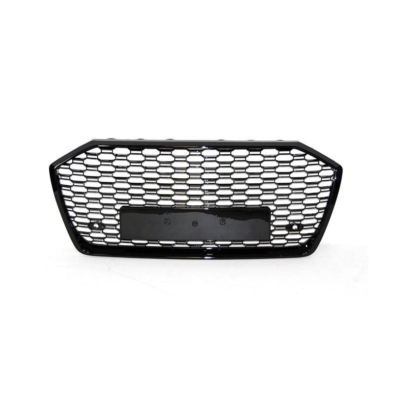 FRONT GRILL AUDI A6 2020 Look RS6 BLACK