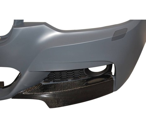 Front Bumper BMW F30 / F31 With Carbon Fibre Tips