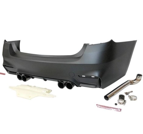 HECKSTOßSTANGE HECKSCHÜRZE BMW F32 / F33 / F36 Look M4 EXHAUST