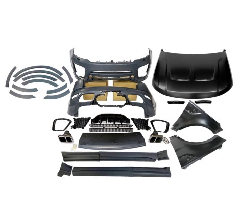 STOßSTANGENSET BODYKIT Range Rover Sport L494 Facelift 2018+ Look SVR