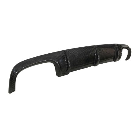 HECKANSATZ HECKSPOILER DIFFUSOR MERCEDES W211 Look AMG E63 CARBON FIBRE