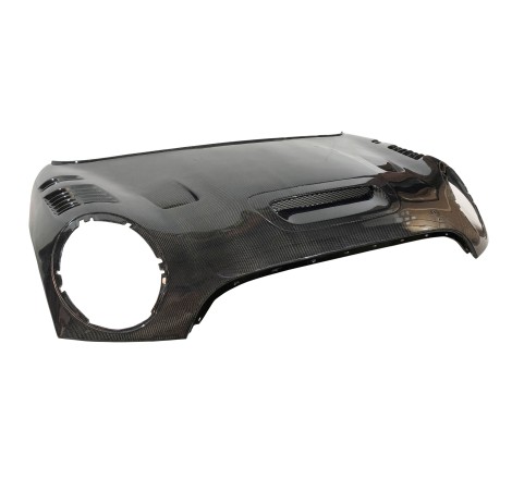 FRONTHAUBE KOFFERRAUM DECKEL ECHT CARBON  MINI COOPER R55 / R56 / R57 2006-2010 Look JCW