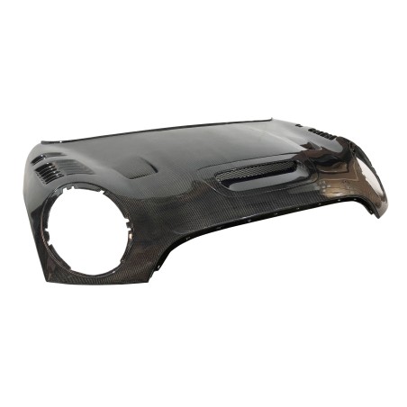FRONTHAUBE KOFFERRAUM DECKEL ECHT CARBON  MINI COOPER R55 / R56 / R57 2006-2010 Look JCW